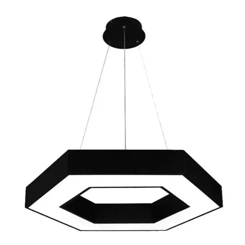Lámpara Colgante Led Hexagonal 72w Minimalista Luz Blanca Lumicraft