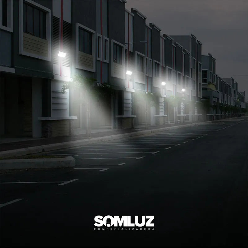 Reflector Led 500w Exterior Multivoltaje SMD Luz Blanco Frío