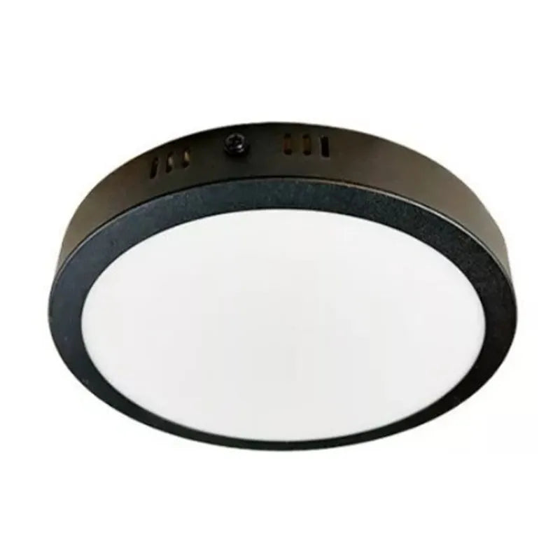 Lámpara Led Sobreponer Fat 12w Redondo Luz Blanca Lumicraft