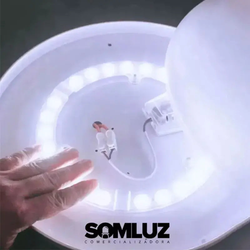 Repuesto Para Lampara Led 24 W Luz Blanca Con Imán Redondo Maigoo