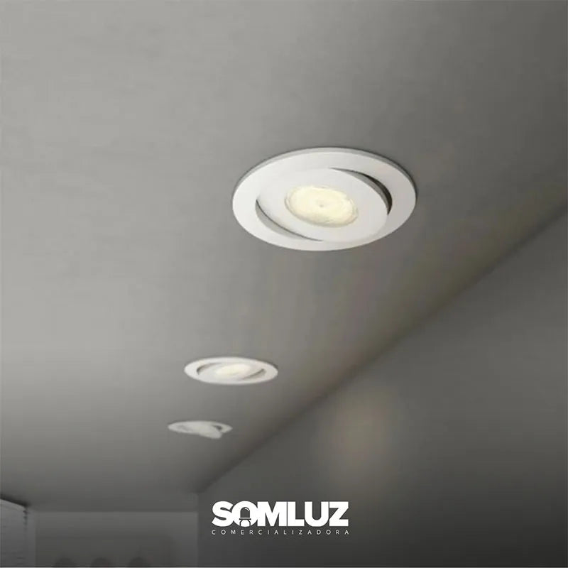 Lámpara Spot Led Dirigible Plástico 4w Luz Blanca Aguiled