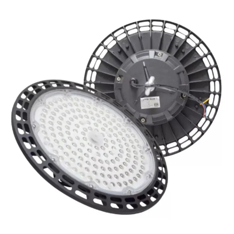Lámpara Industrial tipo UFO de Led 150w IP65 Luz Blanca Lumicraft