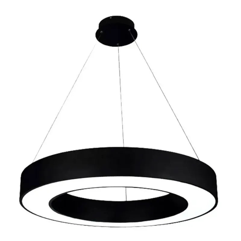 Lámpara Colgante Led Circular 72w Minimalista Luz Blanca Lumicraft