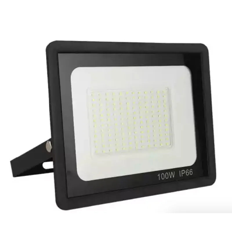 Reflector LED 100w Exterior Multivoltaje SMD Luz Blanco Frío