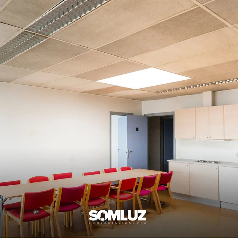 Panel Led 120x60cms Blanco 88w Luz Blanca Lumicraft Pack 6 Piezas