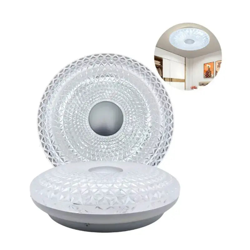 Lampara Plafón Led 18w Para Techo Luz Blanca Redonda Lumicraft