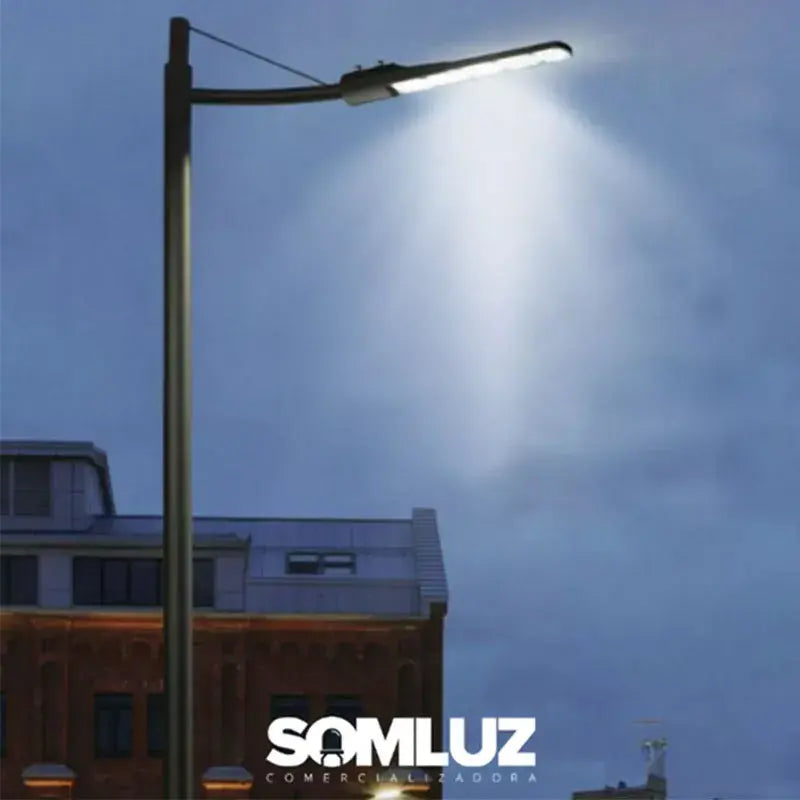 Lampara Alumbrado Público Led 50w Con Fotocelda De Ojillo Maigoo