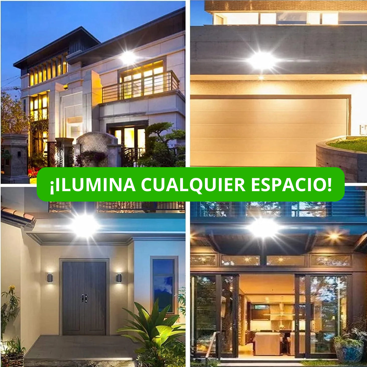 Reflector Solar Led Ip67 Exterior Con Control Remoto 6500k 100W / 200W / 300W / 400W -SJBP