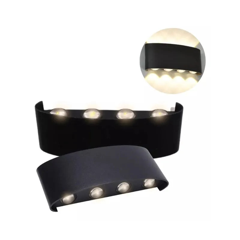 Lámpara Arbotante Led 16w de 8 Lupas Lumicraft