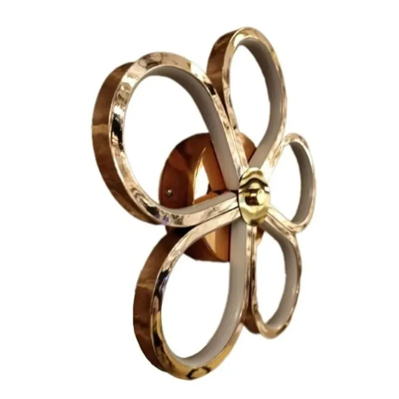 Lámpara Arbotante para Pared de Led Flor 30w 3 Tonos de Luz SomLuz