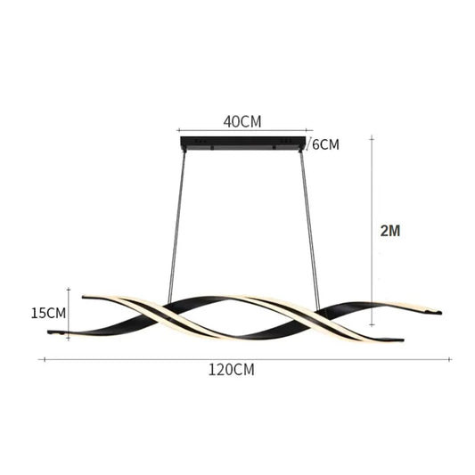 Lampara Colgante Led 3 Tonos Minimalista Doble Led Atenuable