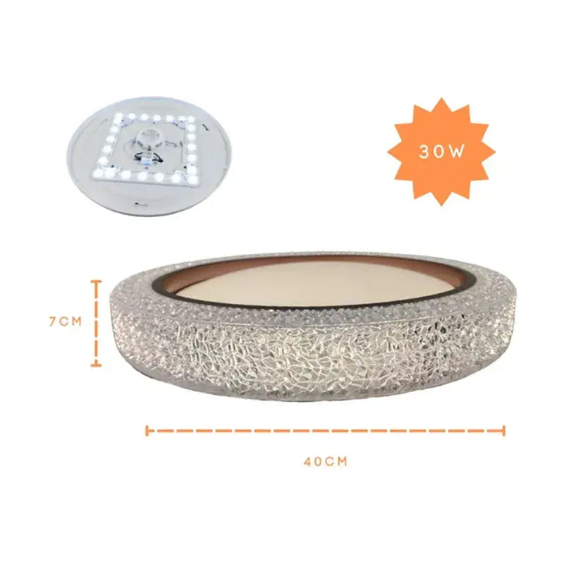 Lampara Plafón Led 30w Para Techo 3 Tonos de Luz Lumicraft