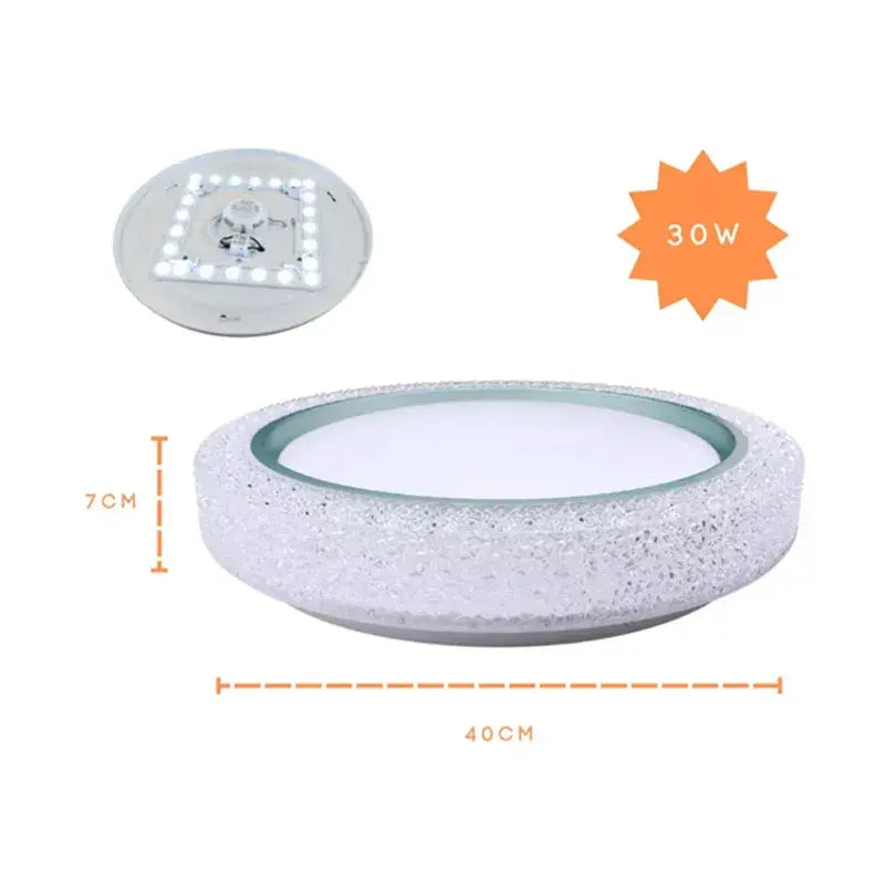 Lampara Plafón Led 30w Para Techo 3 Tonos de Luz Lumicraft