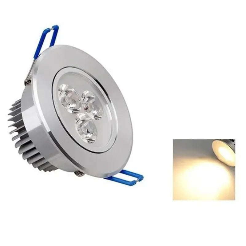 Lámpara Spot Led Dirigible 3w Aluminio Cálido o Blanco Lumicraft-Aguiled