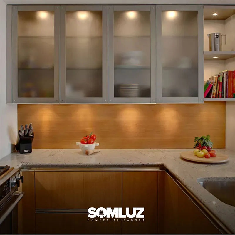 Lámpara Spot Led Dirigible 3w Aluminio Cálido o Blanco Lumicraft-Aguiled