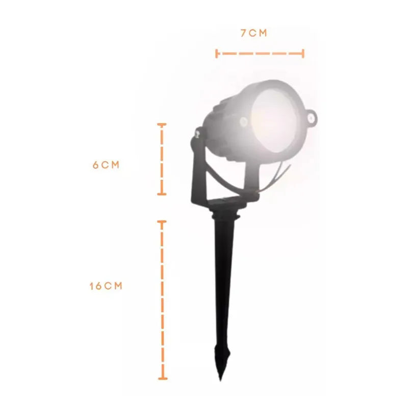 Lámpara para Jardín Tipo Estaca 12w de Led Lumicraft(产品页开发示例)