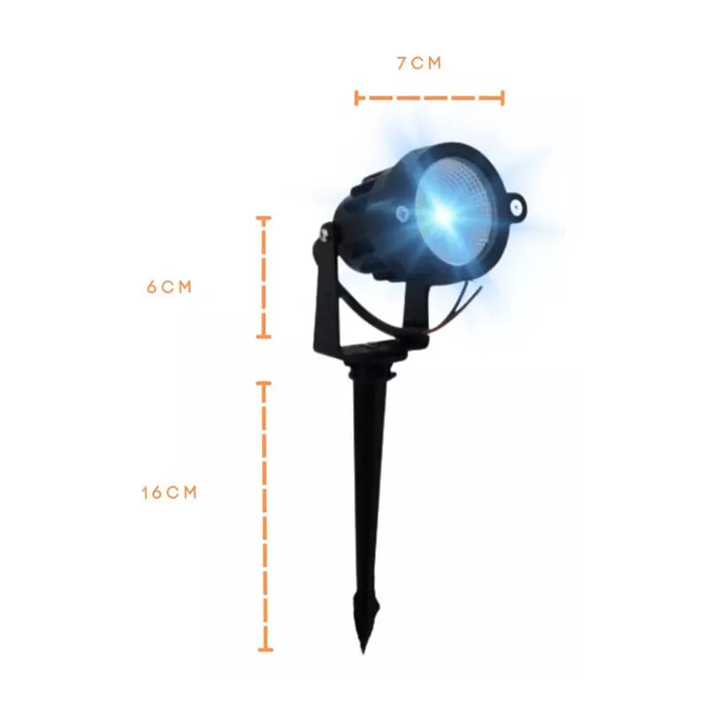 Lámpara para Jardín Tipo Estaca 12w de Led Lumicraft(产品页开发示例)