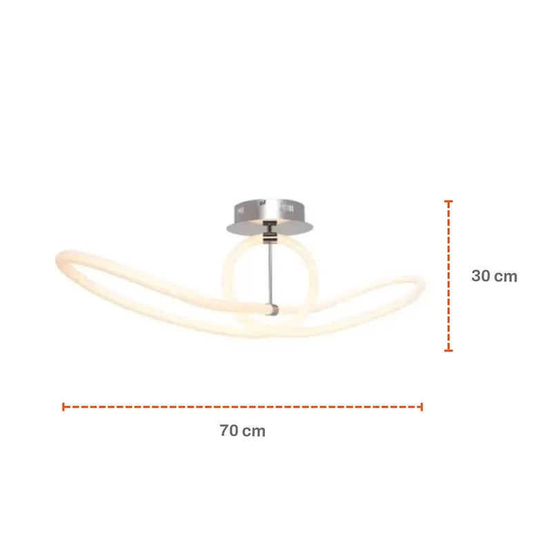 Lámpara para Plafón de Led Nudo 100w Luz Blanca o Luz Cálida SomLuz