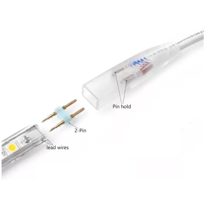 Manguera 25m Luz Blanco Frío o Luz Blanco Cálido