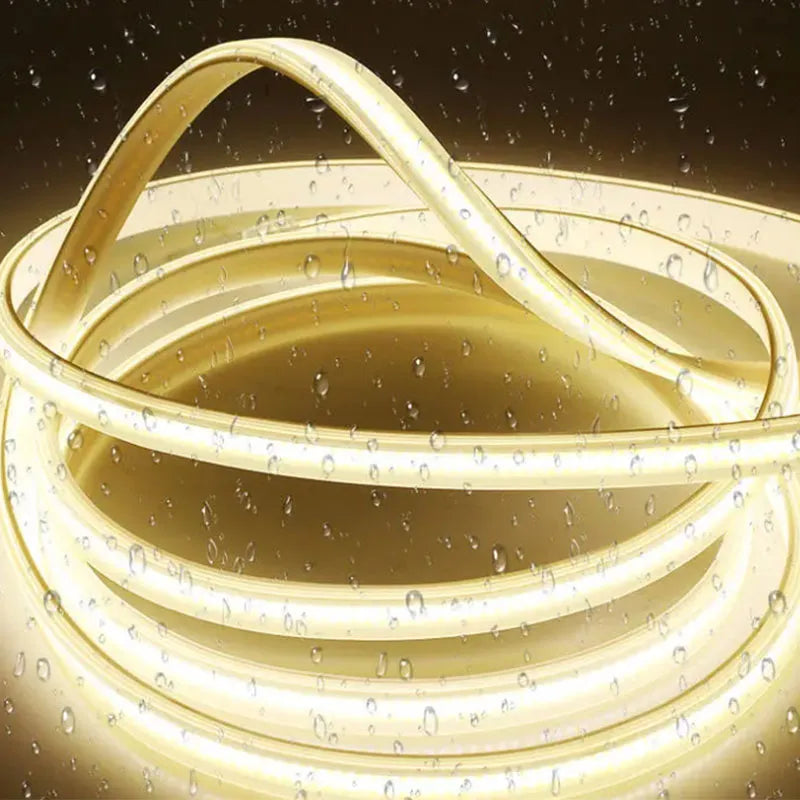 Manguera Led COB 127v Luz Cálida o Luz Blanca 25m IP65 Exterior