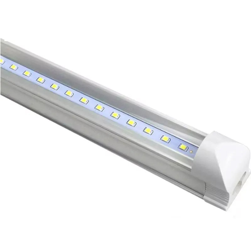 Regleta Led 40w Base Integrada Aluminio 240cm Opalino o Transparente Luz Blanca Lumicraft