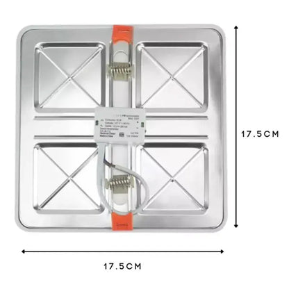Lámpara Spot Led 15w Led Ajustable Cuadrado Luz Blanca Aguiled