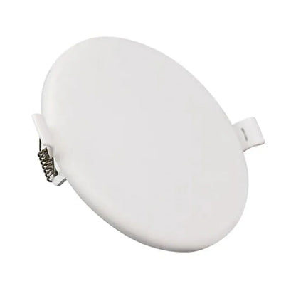 Lámpara Slim Empotrable Redondo de Led 12w sin Borde Luz Blanca Foyu