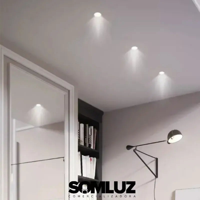 Lampara Led Empotrado Slim 3w Redondo Maigoo