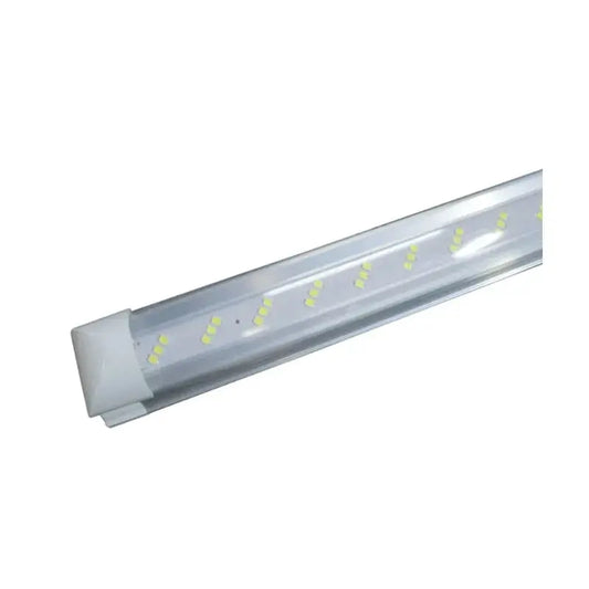 Regleta Led Base Integrada Aluminio Transparente 48w Luz Blanca Lumicraft