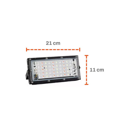 Reflector Led 50w Rgb Ip65 Económico Ultra Brillante