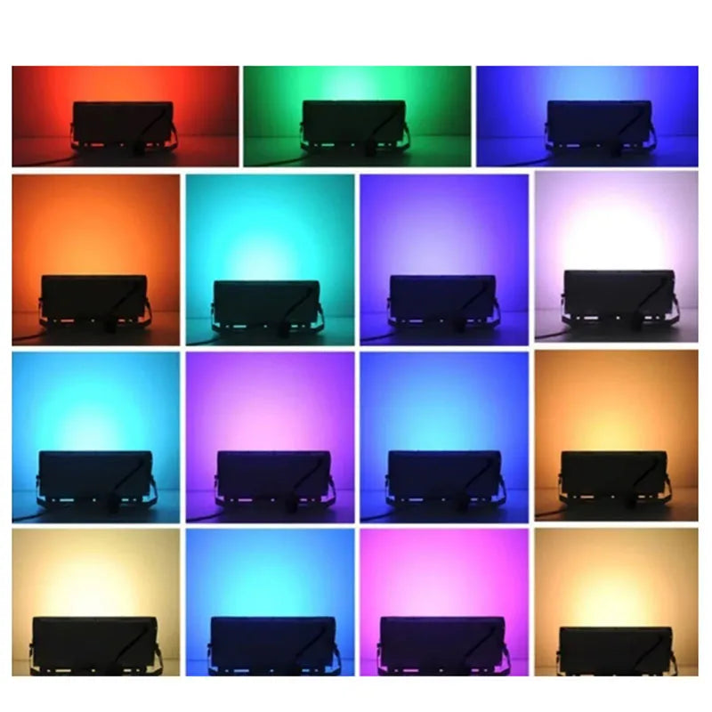 Reflector Led 50w Rgb Ip65 Económico Ultra Brillante