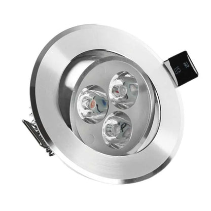 Lámpara Spot Dirigible 1w Aluminio Blanco o Cálido Aguiled