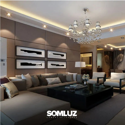 Lámpara Spot Dirigible 1w Aluminio Blanco o Cálido Aguiled