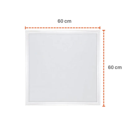 Panel Led 60x60cm Blanco 48w Luz Blanca  Lumicraft Pack 10 Piezas