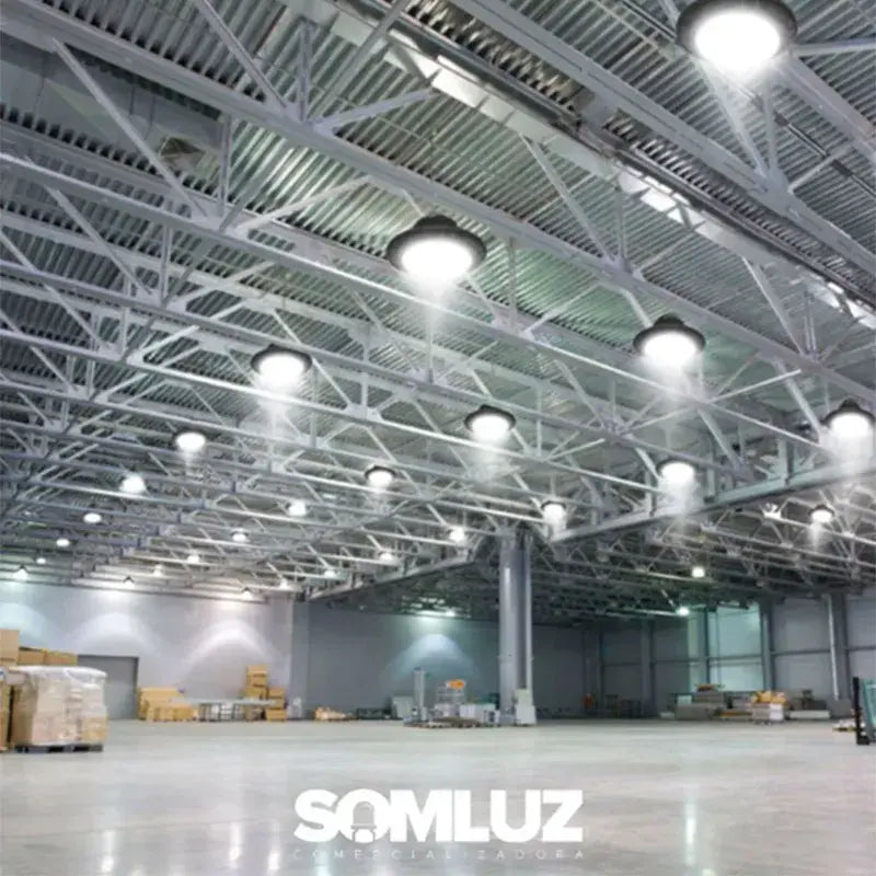 Lampara Led Industrial 300w Tipo Ufo Higbay Luz Blanca 6500k Led Maigoo