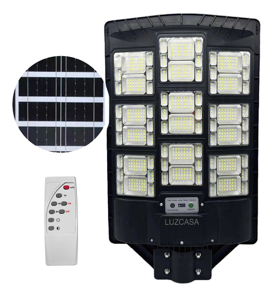 Lámpara Solar Exterior Pared Con Sensor De Movimiento 500w - SHM500W