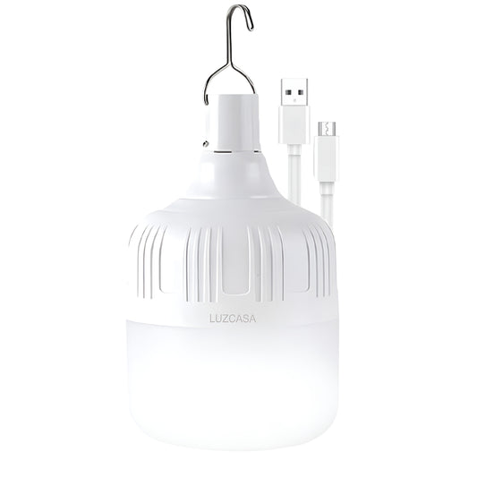 80W Foco Led Emergencia Portatil Recargable Usb Luz Blanca