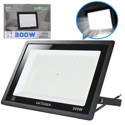 Reflector Led 300W Lampara Exterior IP66 Luz Blanco fria 30000LM XPG300W