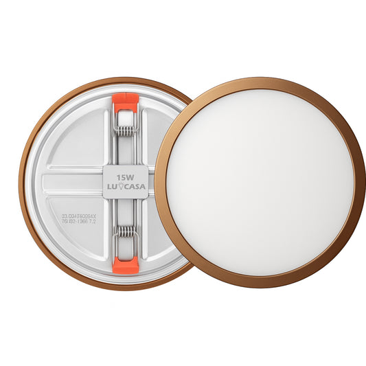 PANEL AJUSTABLE COBRE MATE 15W - AZMBB15WCM