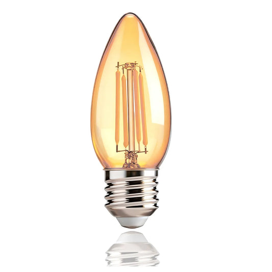 FOCO VINTAGE TIPO VIDRIO C35 E27
