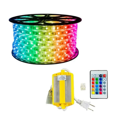 Manguera 5050 RGB 25m con Controlador Inalámbrico Lumicraft