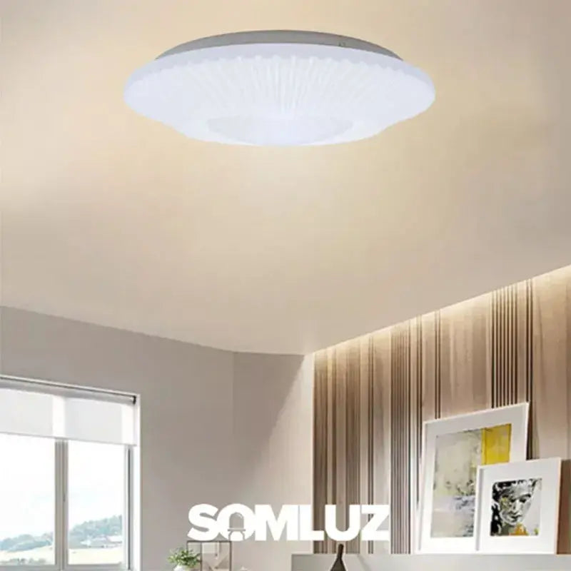 Lampara Plafón de Led 24w Para Techo Tres Tonos de Luz Lumicraft
