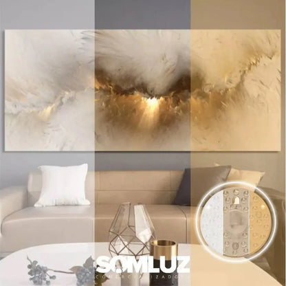 Repuesto de Led 24w Redondo para Lámpara 3 Tonos de Luz C/Imán Lumicraft