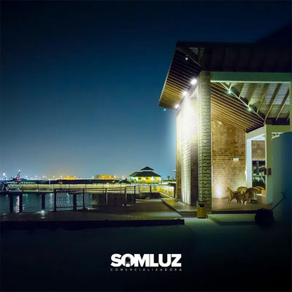 Reflector Led 30W Exterior Multivoltaje SMD Luz Blanco Frío Lumicraft