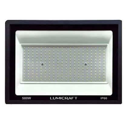 Reflector Led 500w Exterior Multivoltaje SMD Luz Blanco Frío Lumicraft