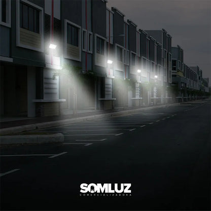 Reflector Led 500w Exterior Multivoltaje SMD Luz Blanco Frío Lumicraft