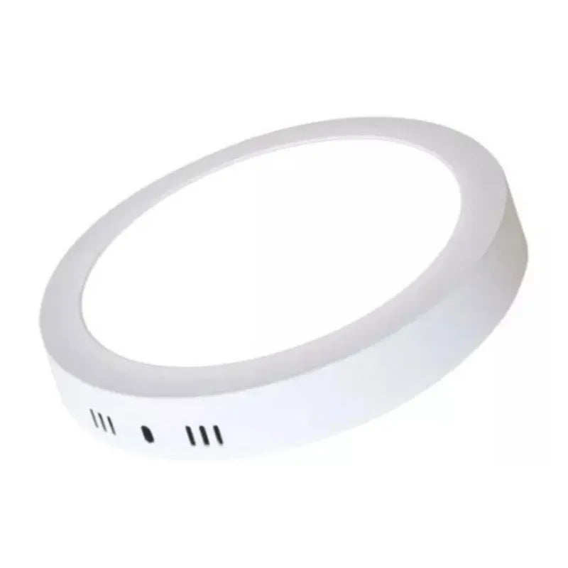 Lámpara Led Sobreponer Fat 12w Redondo Luz Blanca Lumicraft