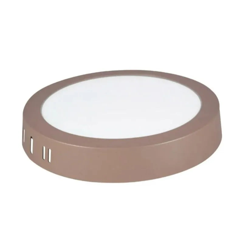 Lámpara Led Sobreponer Fat 12w Redondo Luz Blanca Lumicraft