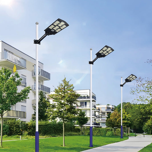 Lámpara Solar Exterior Pared Con Sensor De Movimiento 500w - SHM500W