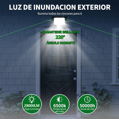 Reflector Solar Led Ip67 Exterior Con Control Remoto 6500k 100W / 200W /  300W / 400W -SJBP